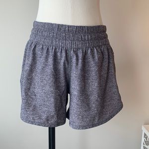 Gray lulu track that shorts size 8!
